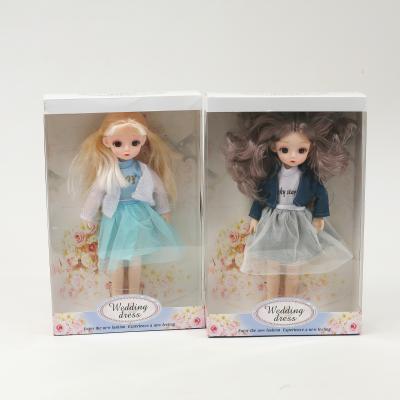 Лялька шарнірна, 32 см, 2 види, в кор-ці, ZHW107