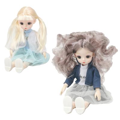 Лялька шарнірна, 32 см, 2 види, в кор-ці, ZHW107