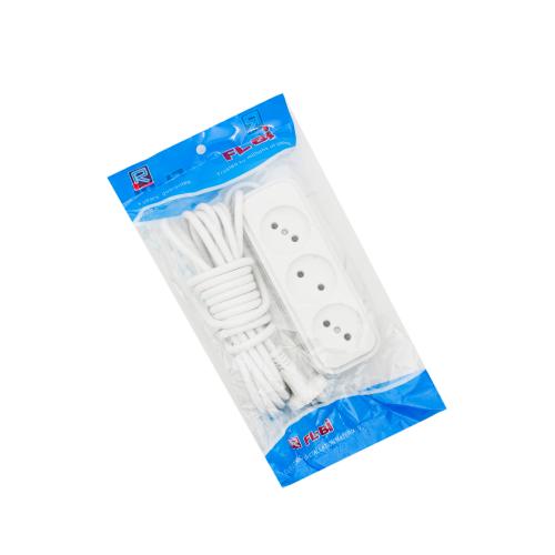 Подовжувач на три розетки, 5 метрів, RLFR-5M