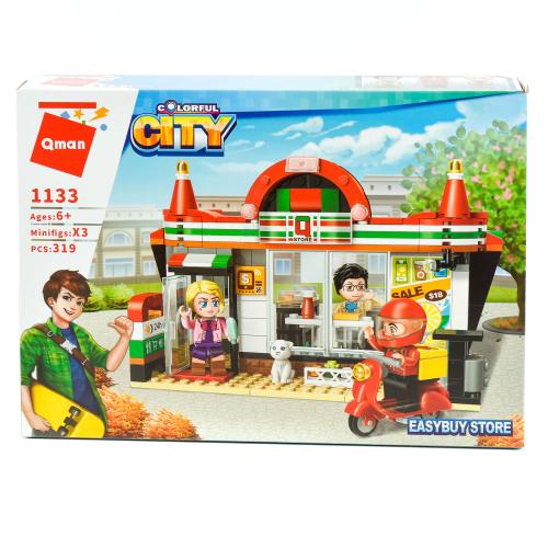 Конструктор Qman, 319 деталей, 1133 Qman