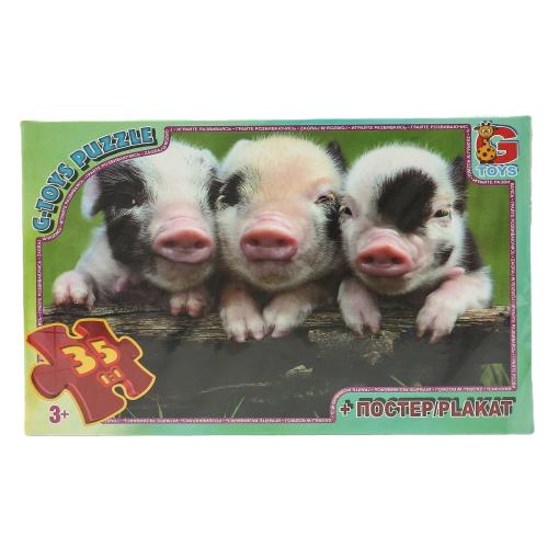 Пазлы из серии "Домашние любимцы", 35 элементов, GP-AN125 Пазлы из серии "Домашние любимцы", 35 элементов, GP-AN125