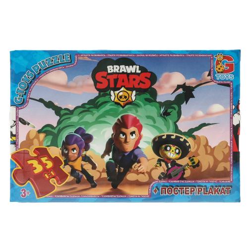 Пазлы из серии "Brawl Stars", 35 элементов, GP-BS364