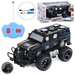 Джип р/к, 1:16, 24см, на акумулятор, світло, USB зарядка, в кор-ці