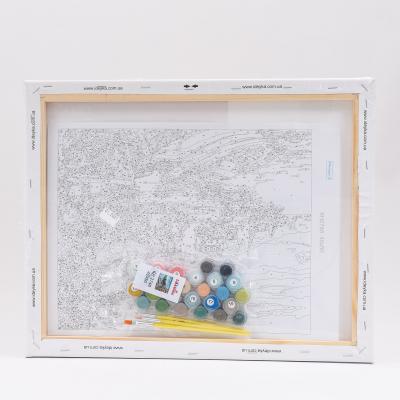 Набор для росписи по номерам "Краски моря", 40х50 см, ID-KHO2746