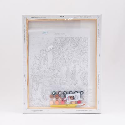 Набор для росписи по номерам "В стиле 60-х", 40х50 см, ID-KHO2830