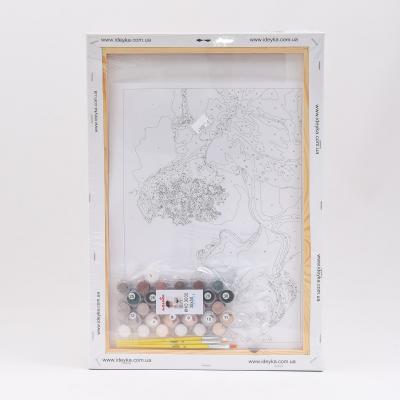 Набор для росписи по номерам "Утренняя нежность", 35х50 см, ID-KHO3032