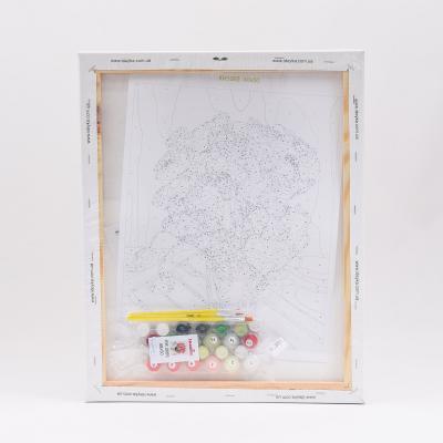 Набор для росписи по номерам "Букет для мамы", 40х50 см, ID-KHO3065