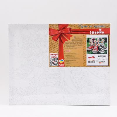 Набор для росписи по номерам "Необычное сочетание", 40х50 см, ID-KHO3073