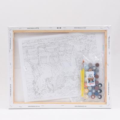 Набор для росписи по номерам "Табун", 40х50 см, ID-KHO4029