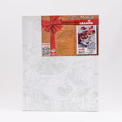 Набор для росписи по номерам "Сладкий привкус утра", 40х50 см, ID-KHO5538