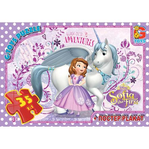 Пазли ТМ "G-Toys" із серії "Софія прекрасна", 35 ел, GP-SF018