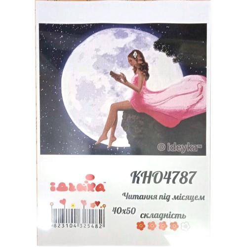 Набор для росписи по номерам "Чтение под луной", 40х50 см, ID-KHO4787