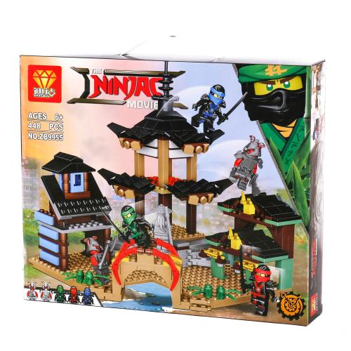 Конструктор NINJA, 448 деталей, ZB9955