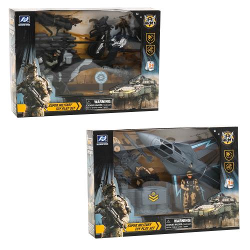 Набір з транспортом 2 види, воєн.техніка, HW-M143-6-7 Набір з транспортом 2 види, воєн.техніка, HW-M143-6-7