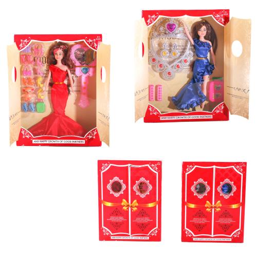 Лялька, 30 см, 3 види, в кор-ці, 4655ABC