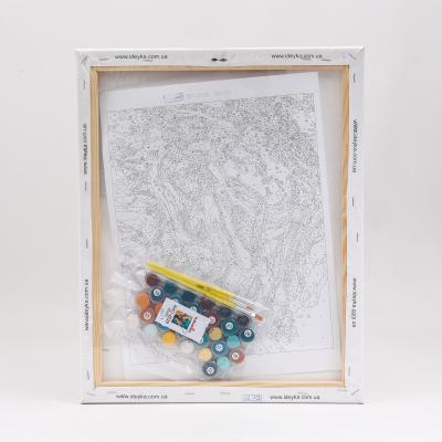 Набор для росписи по номерам "Страсть женщины", 40х50 см, ID-KHO4528