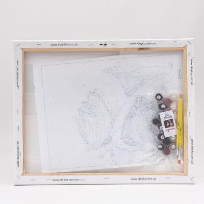 Набор для росписи по номерам "Прикосновение любви", 40х50 см, ID-KHO4556