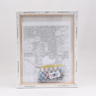 Набор для росписи по номерам "Романтический Лондон", 40х50 см, ID-KHO4574