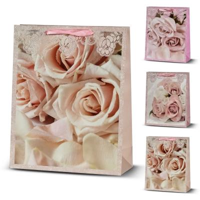 Пакет подарунковий паперовий S "Flowers" 18*23*10см