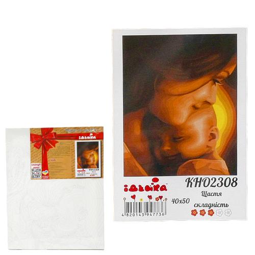 Набор для росписи по номерам "Счастье", 40х50 см, ID-KHO2308