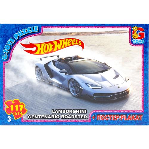 Пазлы из серии "Hot Wheels", 117 элементов, GP-FW733