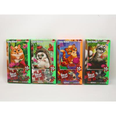 Дитячі м'які пазли "Funny Animals", ДТ-ПЗ-05-57