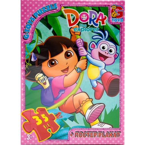 Пазлы из серии "Dora", 35 элементов, GP-DZ02