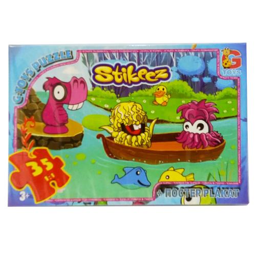 Пазлы из серии "Stikeez", 35 элементов, GP-ST006