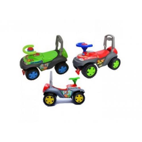 Каталка "Дино", в пакете, 11-003 муз.