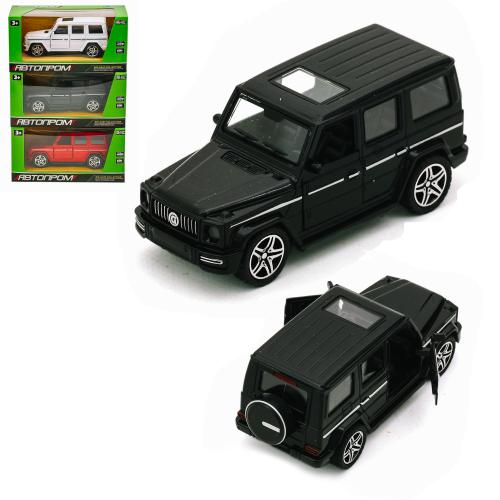 Машина АВТОПРОМ 11 см металева двері відчиняються 3 кольори (7T-36114), 7T-36114