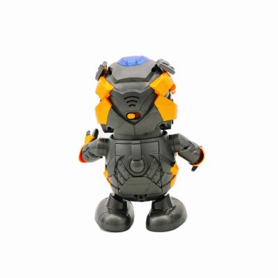 Танцюючий робот Бамблбі Dance Hero 2021 зі з'ємними колесами, підсвічуванням та музикою,19 см, 2021