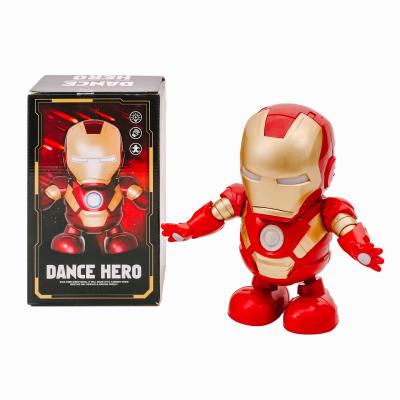 Танцюючий робот Залізна людина Dance Hero 923-24 Iron Man, підсвічування, музика, відкривається шолом, 923-24