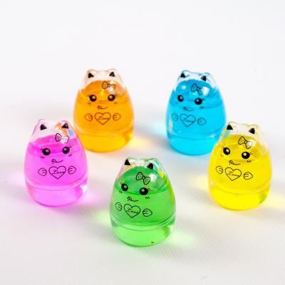 Слайм "Котик", микс видов, в дисплее, MS-192