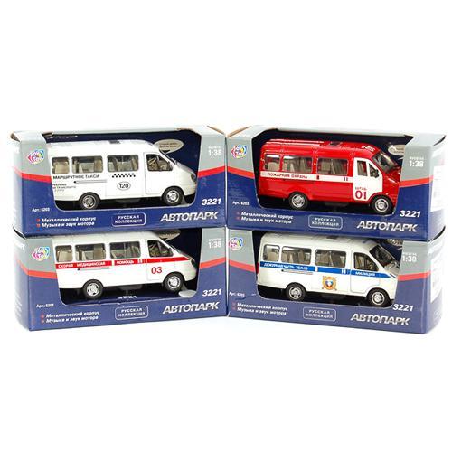 Газель, на бат., микс видов, в кор-ке, 6203