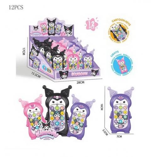 Телефончик мобільний, 3 кольори мікс,світло, р-р 7*3,5*16см, 626-35