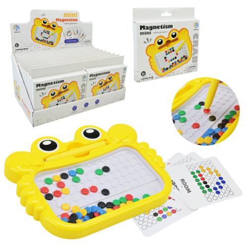 Мозаїка-магнитна, дощечка, палочка, р-р 16*15,6*2см, 5 карток, YM-80 Мозаїка-магнитна, дощечка, палочка, р-р 16*15,6*2см, 5 карток, YM-80