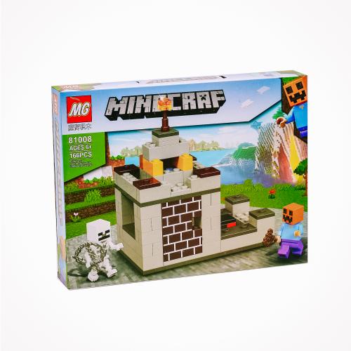 Конструктор Minecraft 166 деталей, 81008