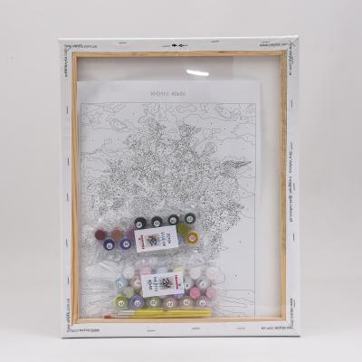 Набор для росписи по номерам "Яркие колокольчики", 40х50 см, ID-KHO3113