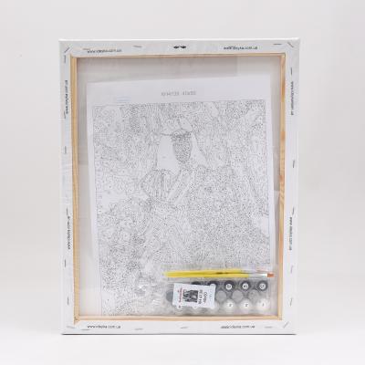 Набор для росписи по номерам "Волчица", 40х50 см, ID-KHO4139