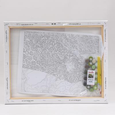 Набор для росписи по номерам "Отдых хищника", 40х50 см, ID-KHO4175