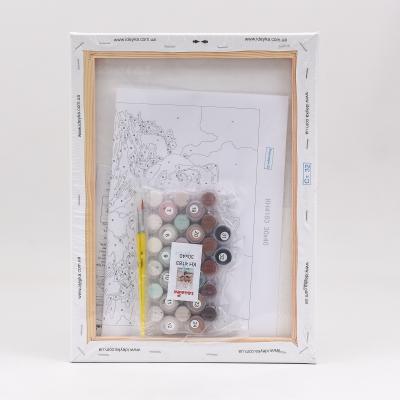 Набор для росписи по номерам "Любимица", 30х40 см, ID-KHO4183