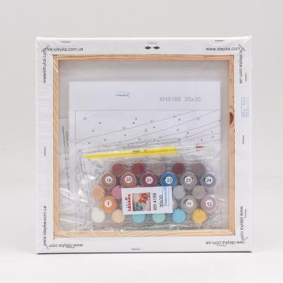 Набор для росписи по номерам "Сладкий Дрёма", 30х30 см, ID-KHO4186