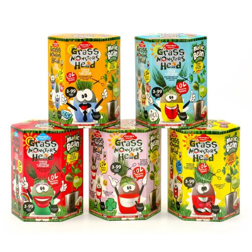 Набір креативної творчості "GRASS MONSTERS HEAD", ДТ-СО-16-46 Набір креативної творчості "GRASS MONSTERS HEAD", ДТ-СО-16-46