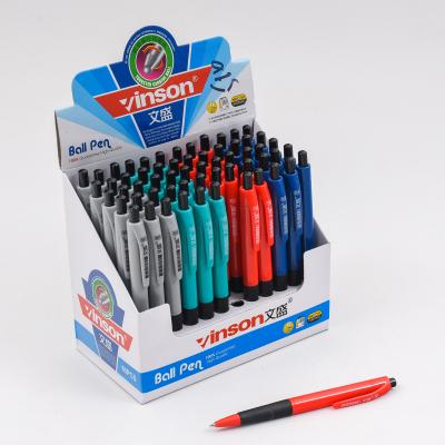 Ручка VINSON, шариковая, синяя, 60 шт. (цена за упаковку), SAT-510