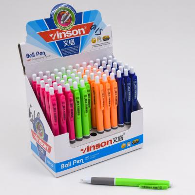 Ручка VINSON, шариковая, синяя, 60 шт. (цена за упаковку), SAT-510