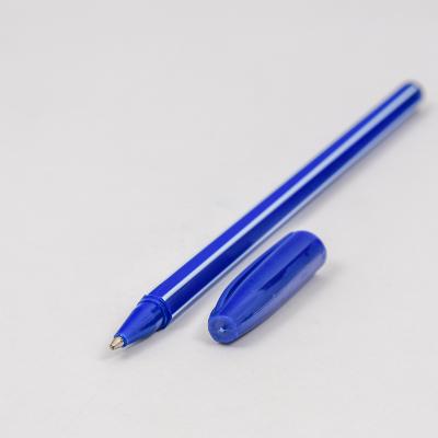 Ручка SAT, кулькова, синя, 50 шт., в кірці (ціна за упаковку), SAT-555-A