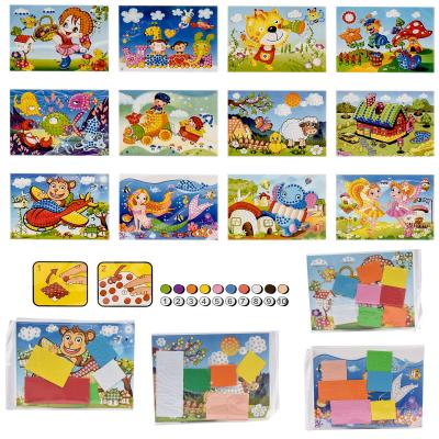 Набор для детского творчества "Аппликация-мозаика, самоклеящаяся", 29х21, бумага, SAT-285-147 Набор для детского творчества "Аппликация-мозаика, самоклеящаяся", 29х21, бумага, SAT-285-147