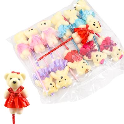 Ручка ''Мишка'', шариковая, синяя, 12 шт.(цена за штуку), SAT-22113-2