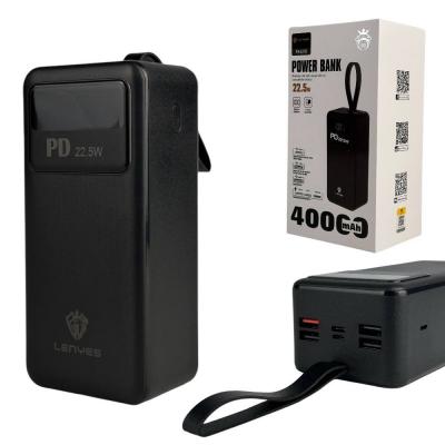 Power bank LENYES 40000 mAh (реальна ємність)