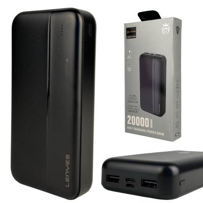 Power bank LENYES 20000mAh (реальна ємність)